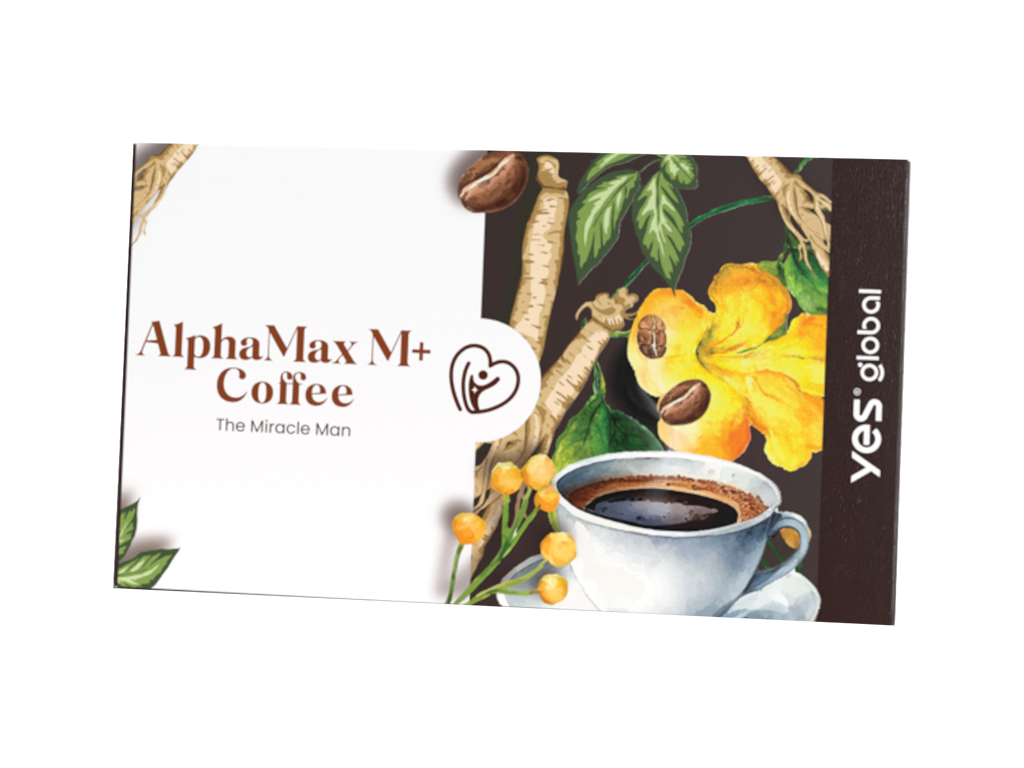 alphamax m+  coffee maisto papildai