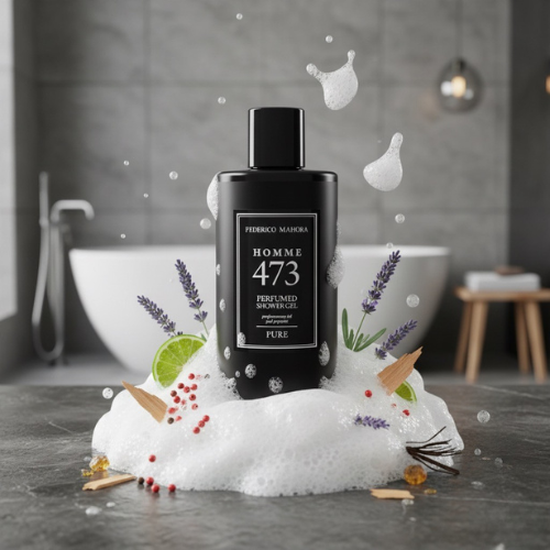 kvapusis prausimosi gelis vyrams pure 473